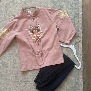 Lunar New Year Dragon Outfit 5-6T